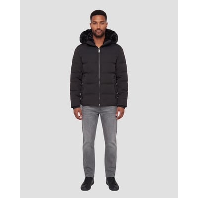 Parka à capuche et col en imitation fourrure SCHOTT