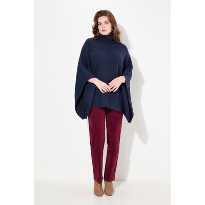 Manteau cape femme bleu marine La Redoute