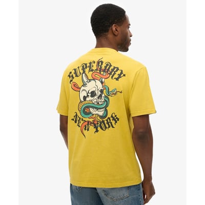 T-shirt ample Neo Trad Tattoo SUPERDRY