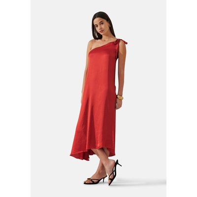 Robe asymétrique satinée IRIS BENOA
