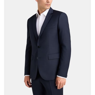 Veste de costume ajustée bacco armure laine italienne COMPTOIR GL
