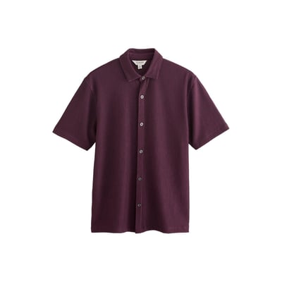 Chemise en jersey texturé à manches courtes NEXT