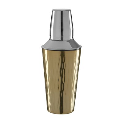 Cocktail Shaker in Hammered Brass Finish SO'HOME