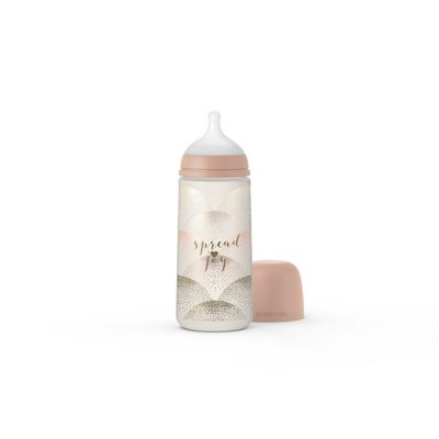 Biberon anti colique 360 ml Joy doré SUAVINEX