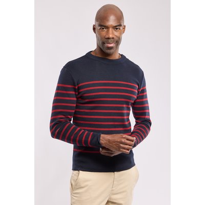 Pull marin à boutons en laine mérinos GOULENEZ ARMOR-LUX