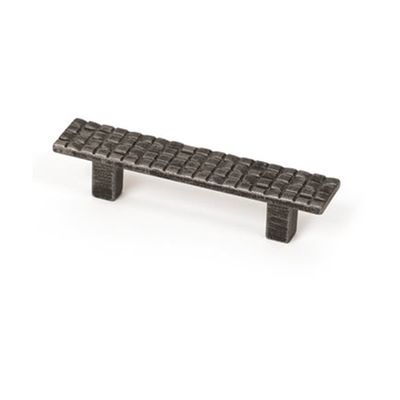 Poignée De Meuble Rustique, Argent Vieilli, 96 Mm REI