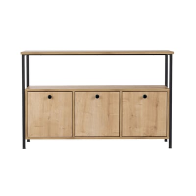 Buffet 3 portes avec étagère SIENNA CALICOSY