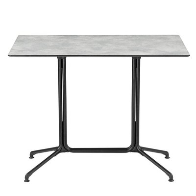 Table De Repas Rectangle 4/6 Places Hauteur Mi-haut - Horizon - Hpl - Gris Ciment - B045774 LAFUMA MOBILIER