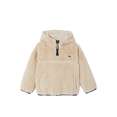 Sweat polaire à capuche VERTBAUDET