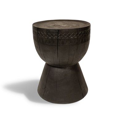 Meuble d'appoint en bois d'acacia brûlé NOW'S HOME