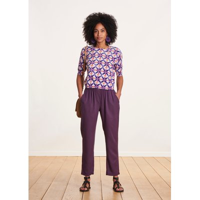Pantalon fluide en lyocell LA FEE MARABOUTEE