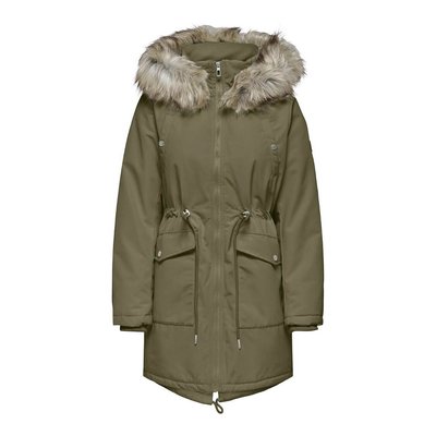 Only faux fur parka outlet