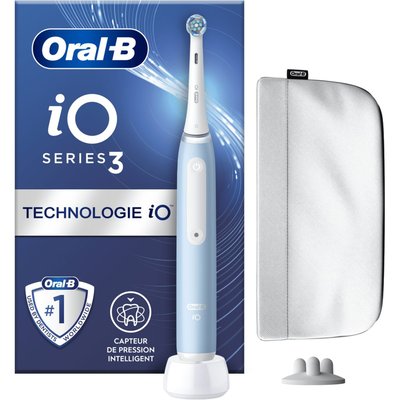 Brosse à dents électrique iO 3 Bleue Edition cadeau ORAL B