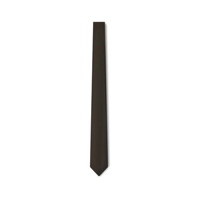 Cravate fine twill kaki TIE RACK