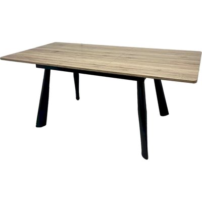 Table extensible bois et métal style contemporain RECOLLECTION