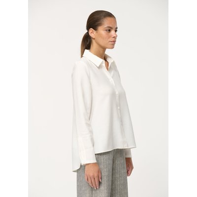 Chemise droite écrue en cupro HUMILITY