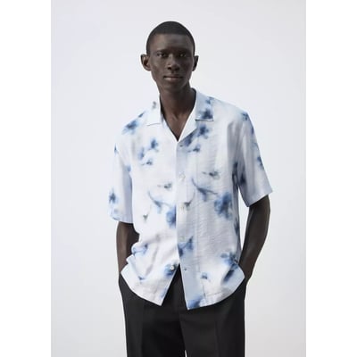 Chemise regular fit en imprimé floral MANGO MAN