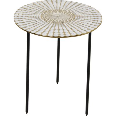 Table d'appoint en métal, élégance contemporaine RECOLLECTION
