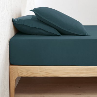 Fixleintuch Linot aus vorgewaschenem Leinen, Steghöhe 35 cm LA REDOUTE INTERIEURS