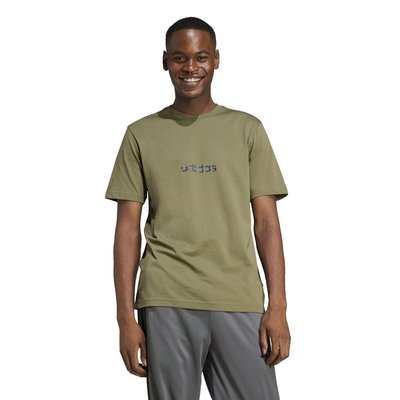 T-shirt de mangas curtas com logótipo Linear Camo ADIDAS SPORTSWEAR