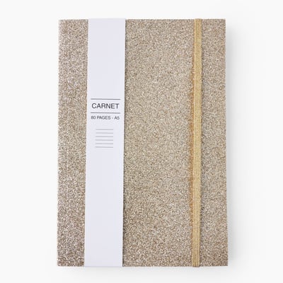 Carnet A5 ligné, 80 pages MONOPRIX MAISON