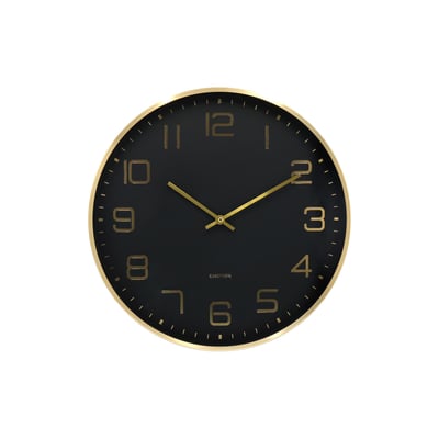 Horloge Murale Aluminium ELEGANCE GLOW KARLSSON