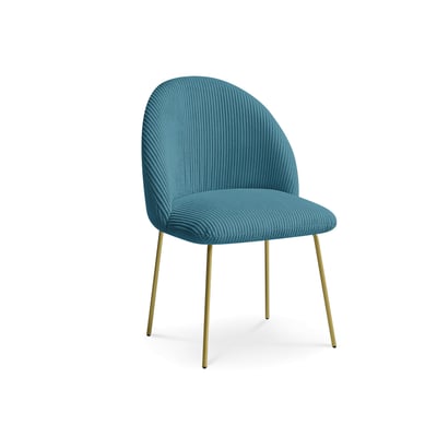 Chaise velours côtelé, LALIE BOBOCHIC