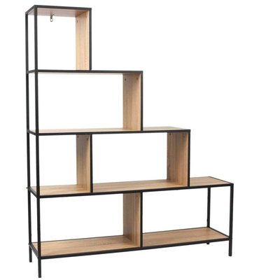 Etagère escalier en métal et bois Edison 120 x 30 x 146 cm CMP