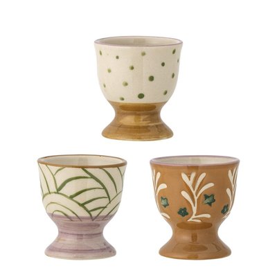 Coquetiers peint main  Vincent set de 3 BLOOMINGVILLE
