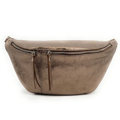 Sac banane en cuir irisé LILOU GLOW OH MY BAG