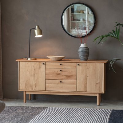 Kargil Scandi Oak 2 Door Sideboard SO'HOME