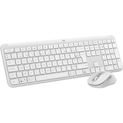 Clavier + Souris MK950 Signature Slim Bluetooth Blanc LOGITECH