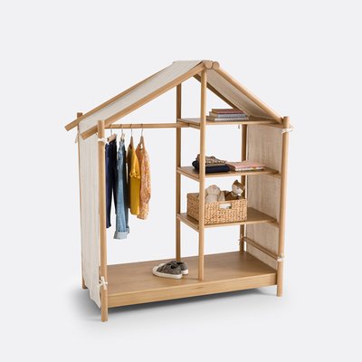 Andy Pine & Canvas Cabin Wardrobe LA REDOUTE INTERIEURS