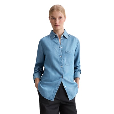 Blouse en jean regular en TENCEL™ Lyocell MARC O'POLO