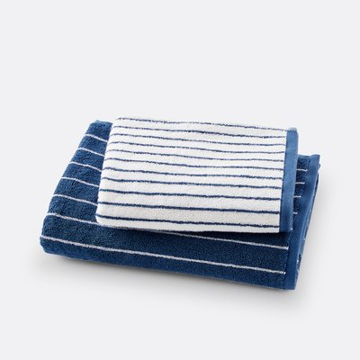 Set van 2 handdoeken in badstof 500 g/m2 Mirani LA REDOUTE INTERIEURS