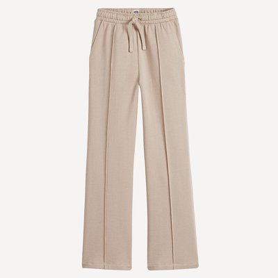 Pantalón de chándal de forro polar, corte evasé LA REDOUTE COLLECTIONS