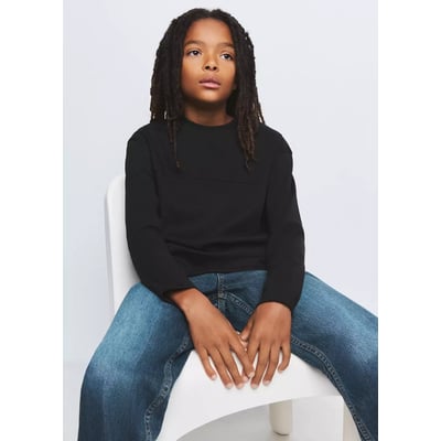 T-shirt coton coutures MANGO KIDS
