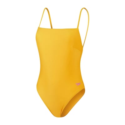 Maillot de bain 1 pièce motif/style logo brodé SPEEDO