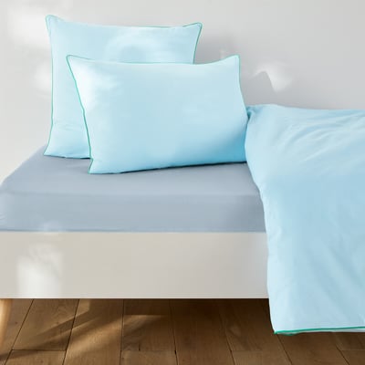 Drap-housse enfant, en coton, bonnet 25 cm, MACHA LA REDOUTE INTERIEURS