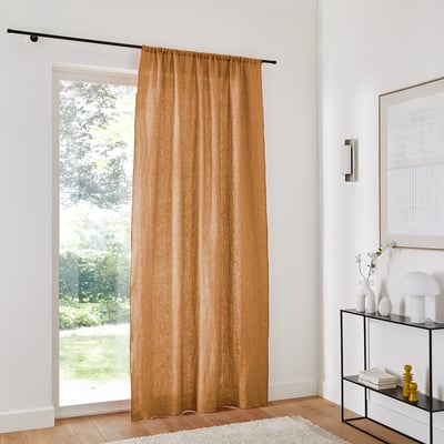Onega Washed Linen Single Voile Panel LA REDOUTE INTERIEURS