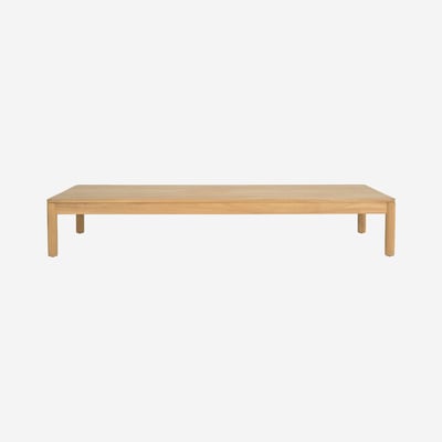 Table basse de jardin en teck massif FIGARI HABITAT