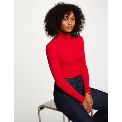 Fine Knit Turtleneck Jumper MORGAN