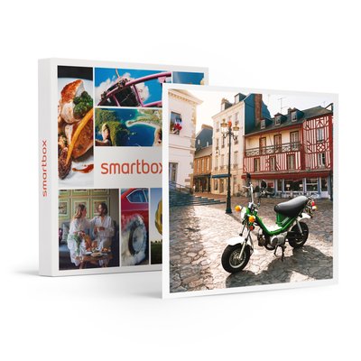 Escapade rétro d'une journée sur la Côte Fleurie en scooter Yamaha Chappy - SMARTBOX - Coffret Cadeau Sport et Aventure SMARTBOX