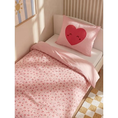 Parure Magicouette CERISE avec coton recyclé VERTBAUDET