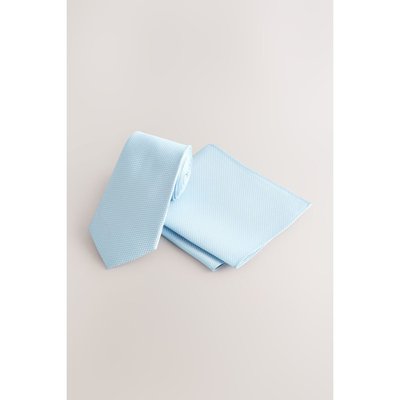 pochette et cravate texturées, ensemble NEXT