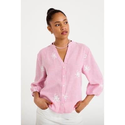 Blouse col tunisien CACHE CACHE