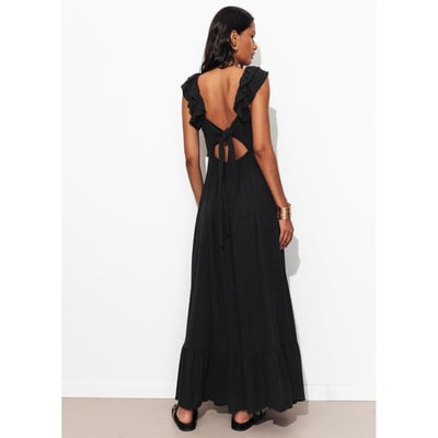 Robe longue à volants PROMOD