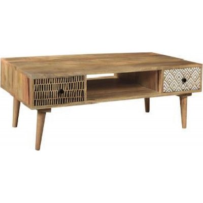Table basse en bois, éco-design, Boho RECOLLECTION