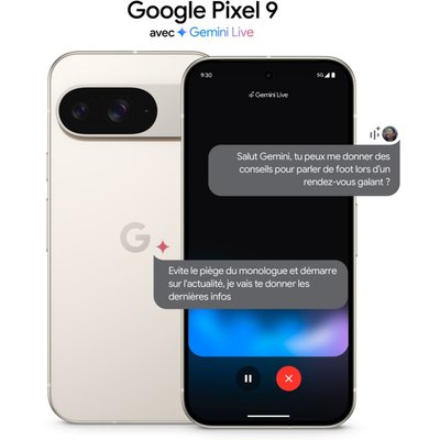 Smartphone Pixel 9 Porcelaine 128Go GOOGLE