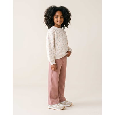 Ensemble de jogging en coton peigné avec imprimé floral ZIPPY